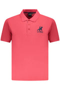 U.S. GRAND POLO MANICHE CORTE UOMO ROSSO