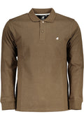 U.S. GRAND POLO MANICHE LUNGHE UOMO MARRONE