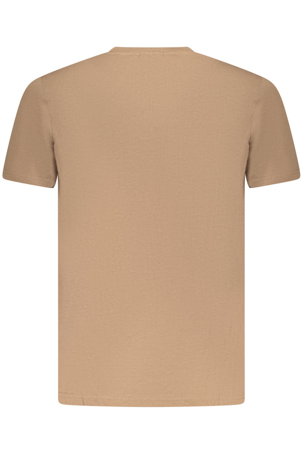 U.S. GRAND T-SHIRT MANICHE CORTE UOMO MARRONE