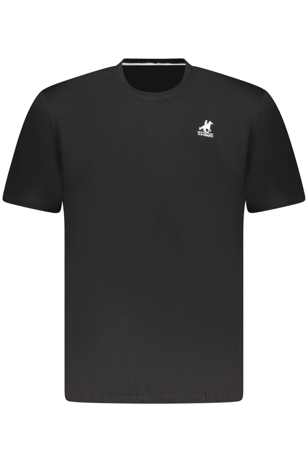 U.S. GRAND T-SHIRT MANICHE CORTE UOMO NERO
