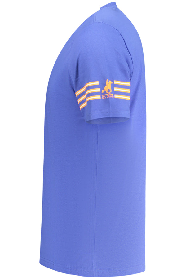 U.S. GRAND T-SHIRT MANICHE CORTE UOMO BLU