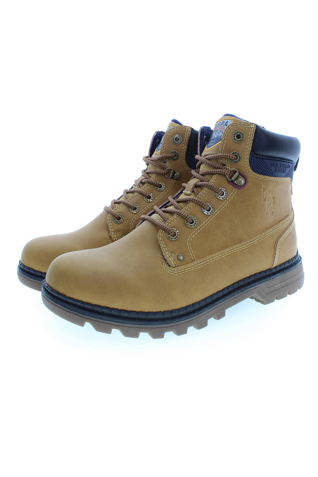 U.S. POLO ASSN. CALZATURA STIVALE UOMO BEIGE