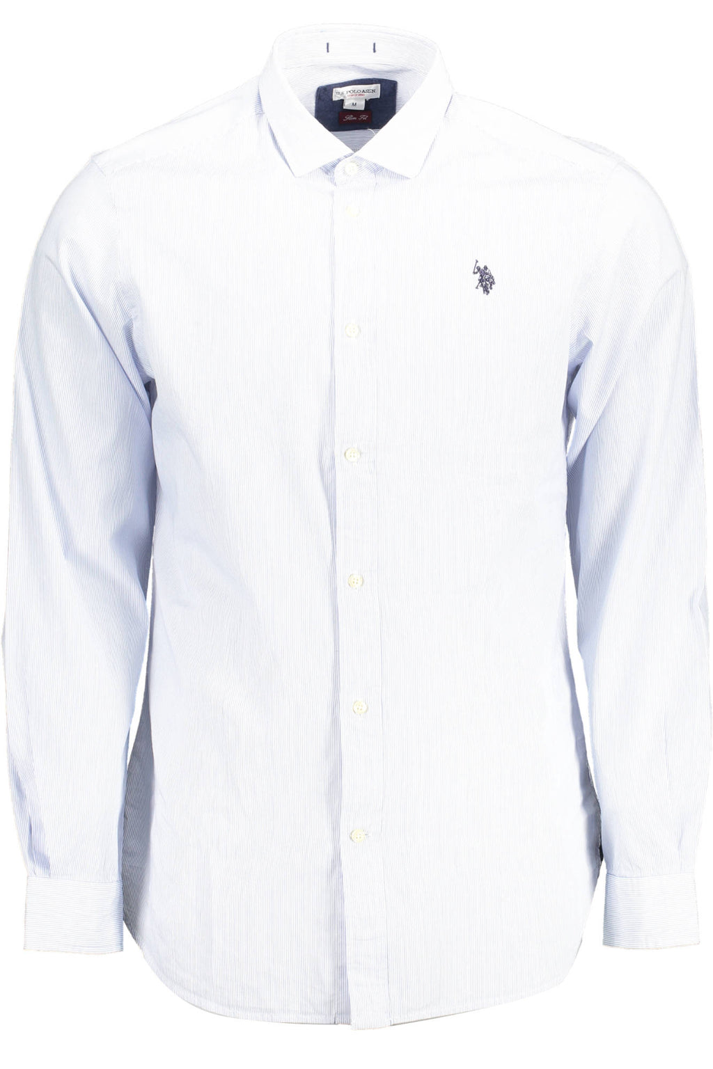 U.S. POLO ASSN. CAMICIA MANICHE LUNGHE UOMO AZZURRO