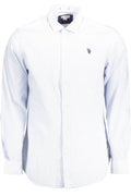 U.S. POLO ASSN. CAMICIA MANICHE LUNGHE UOMO AZZURRO