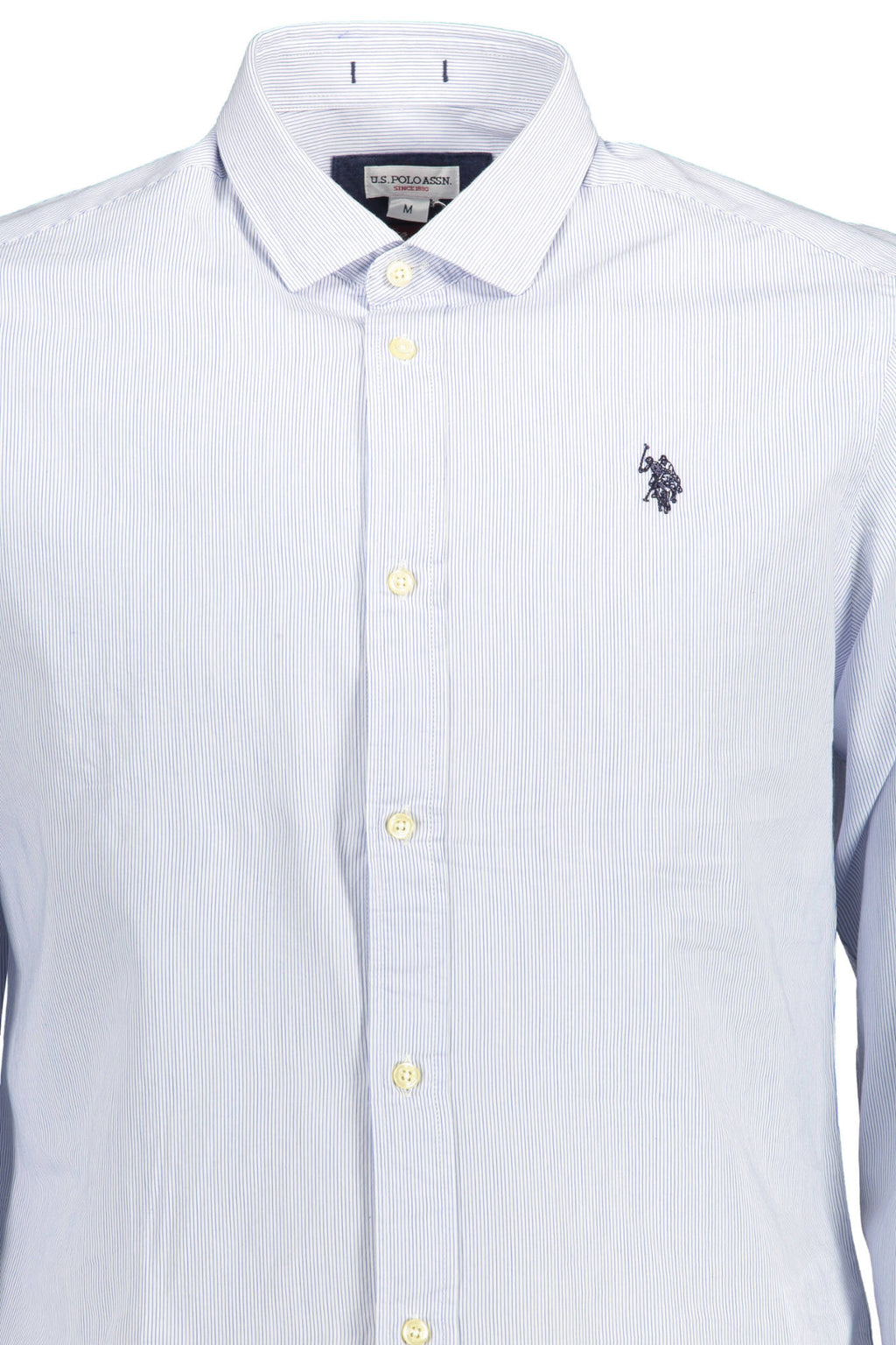 U.S. POLO ASSN. CAMICIA MANICHE LUNGHE UOMO AZZURRO