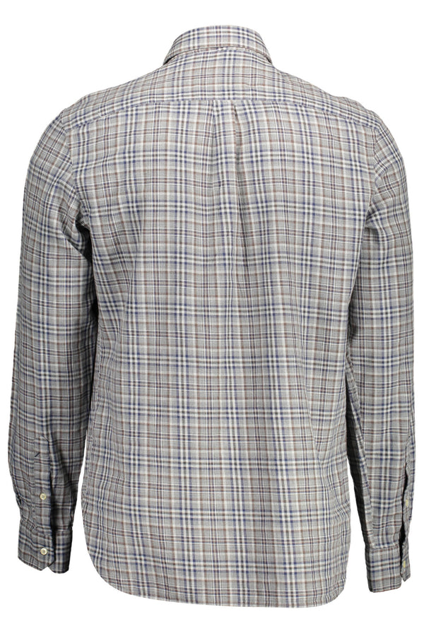 U.S. POLO ASSN. CAMICIA MANICHE LUNGHE UOMO GRIGIO