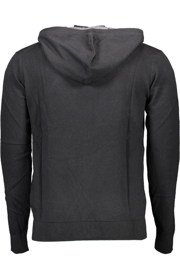 U.S. POLO ASSN. CARDIGAN UOMO NERO