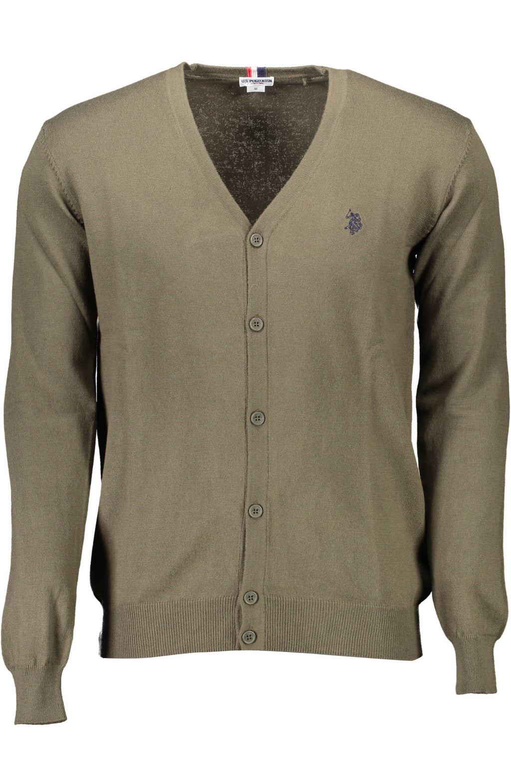 U.S. POLO ASSN. CARDIGAN UOMO VERDE