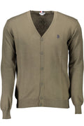 U.S. POLO ASSN. CARDIGAN UOMO VERDE