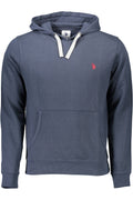 U.S. POLO ASSN. FELPA CON ZIP UOMO BLU