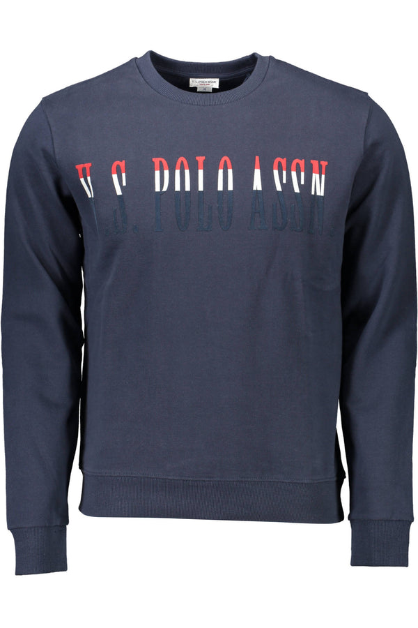 U.S. POLO ASSN. FELPA SENZA ZIP UOMO BLU