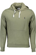 U.S. POLO ASSN. FELPA SENZA ZIP UOMO VERDE