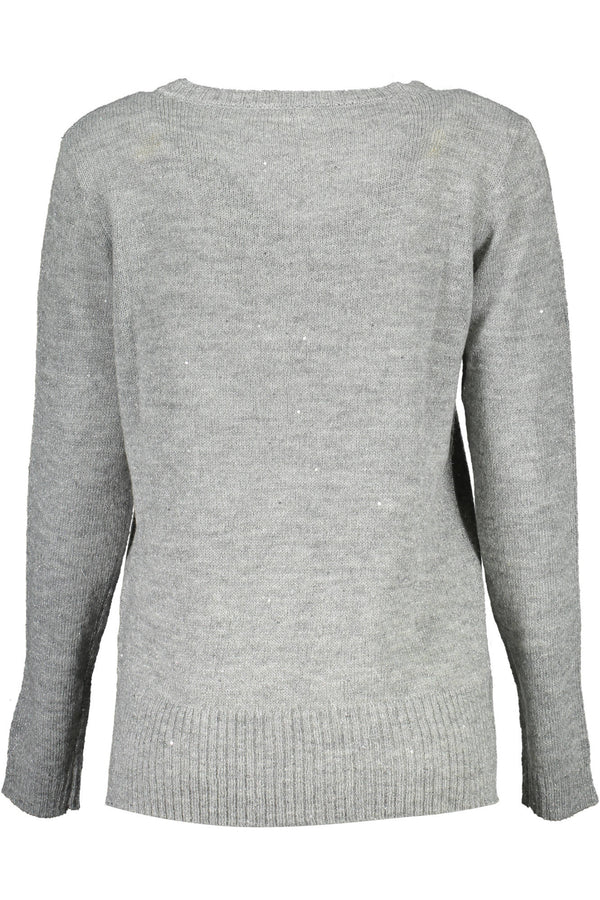U.S. POLO ASSN. MAGLIONE DONNA ARGENTO