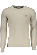 U.S. POLO ASSN. MAGLIONE UOMO BEIGE
