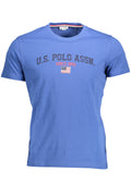 U.S. POLO ASSN. T-SHIRT MANICHE CORTE UOMO BLU