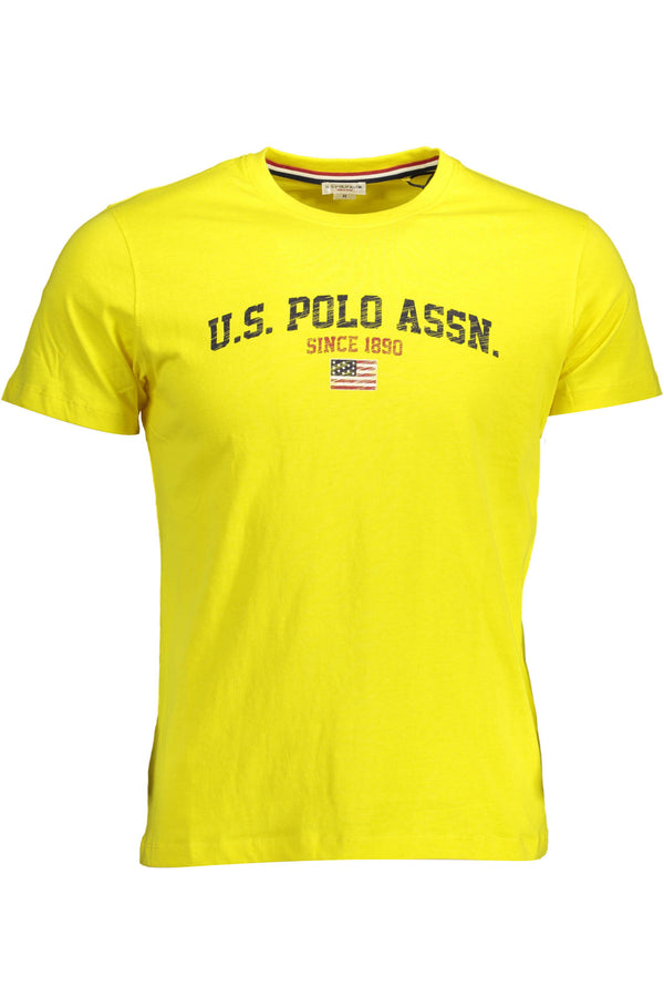 U.S. POLO ASSN. T-SHIRT MANICHE CORTE UOMO GIALLO