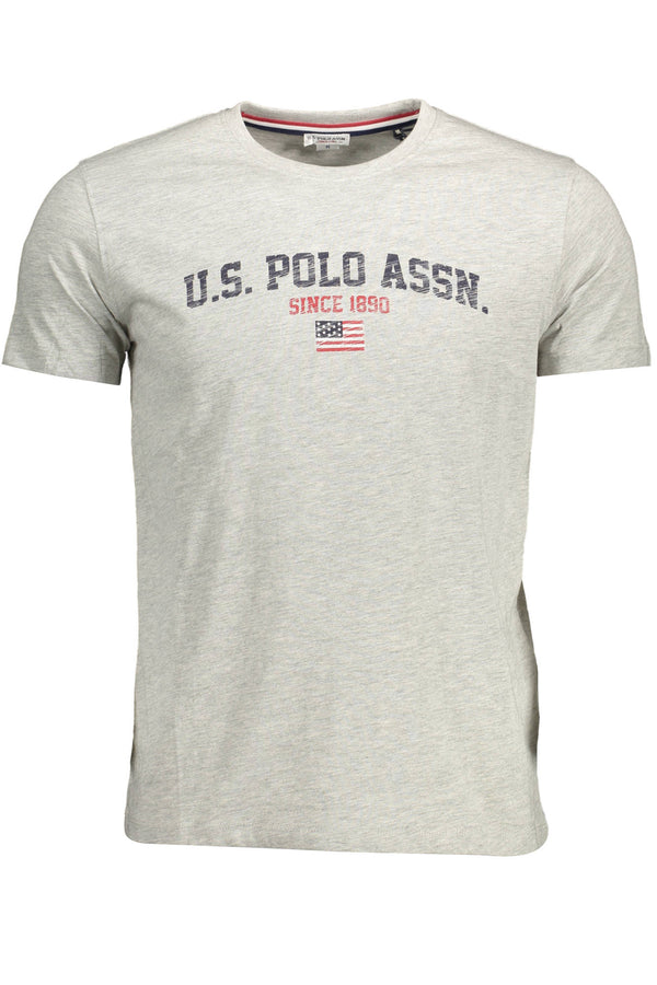 U.S. POLO ASSN. T-SHIRT MANICHE CORTE UOMO GRIGIO