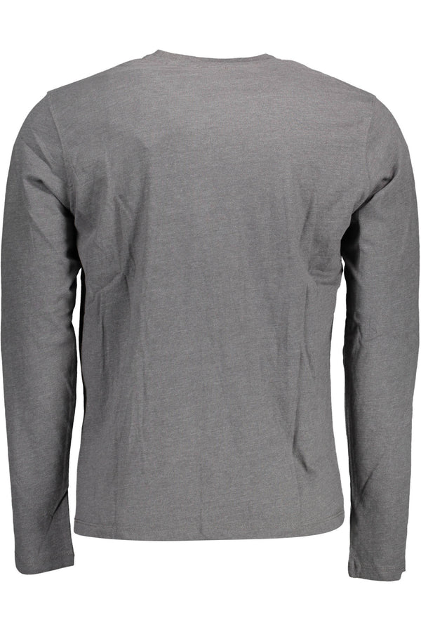 U.S. POLO ASSN. T-SHIRT MANICHE LUNGHE UOMO GRIGIO