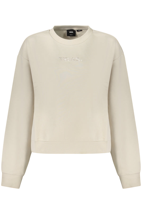 VANS FELPA SENZA ZIP DONNA BEIGE