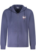WRANGLER FELPA CON ZIP UOMO BLU