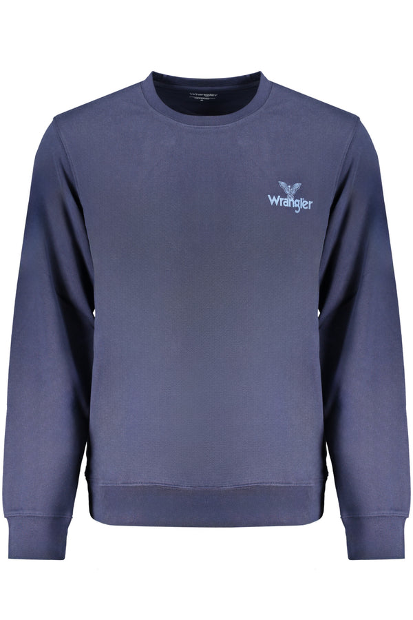 WRANGLER FELPA SENZA ZIP UOMO BLU