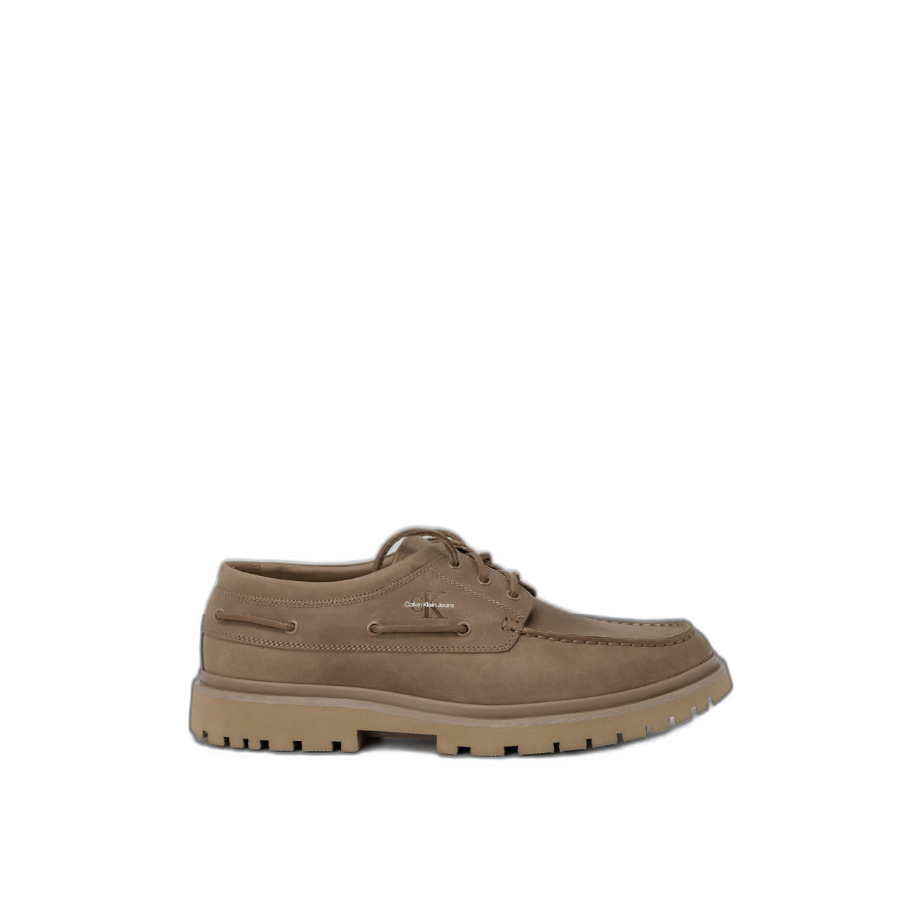 Calvin Klein Scarpe Stringate Uomo Marrone 100% pelle