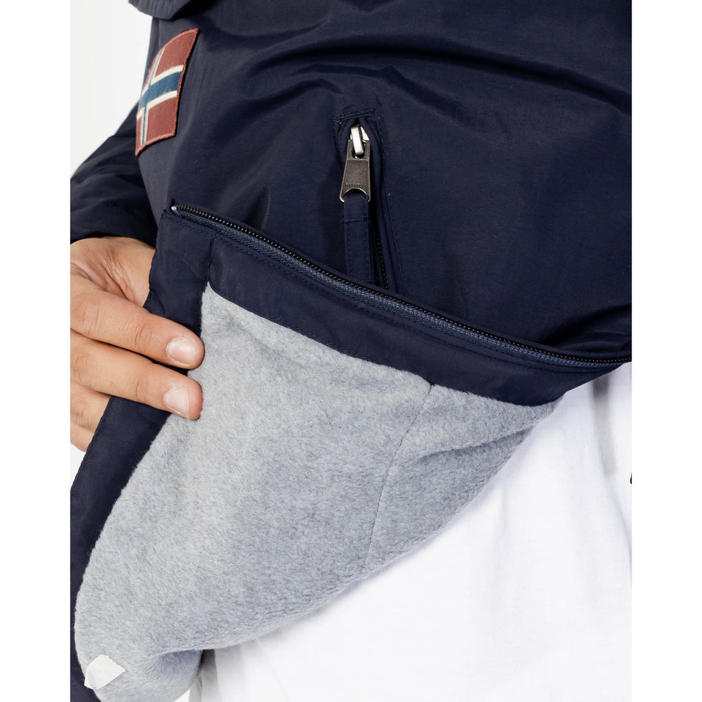 Napapijri Giubbotti Uomo Blu 100% poliestere