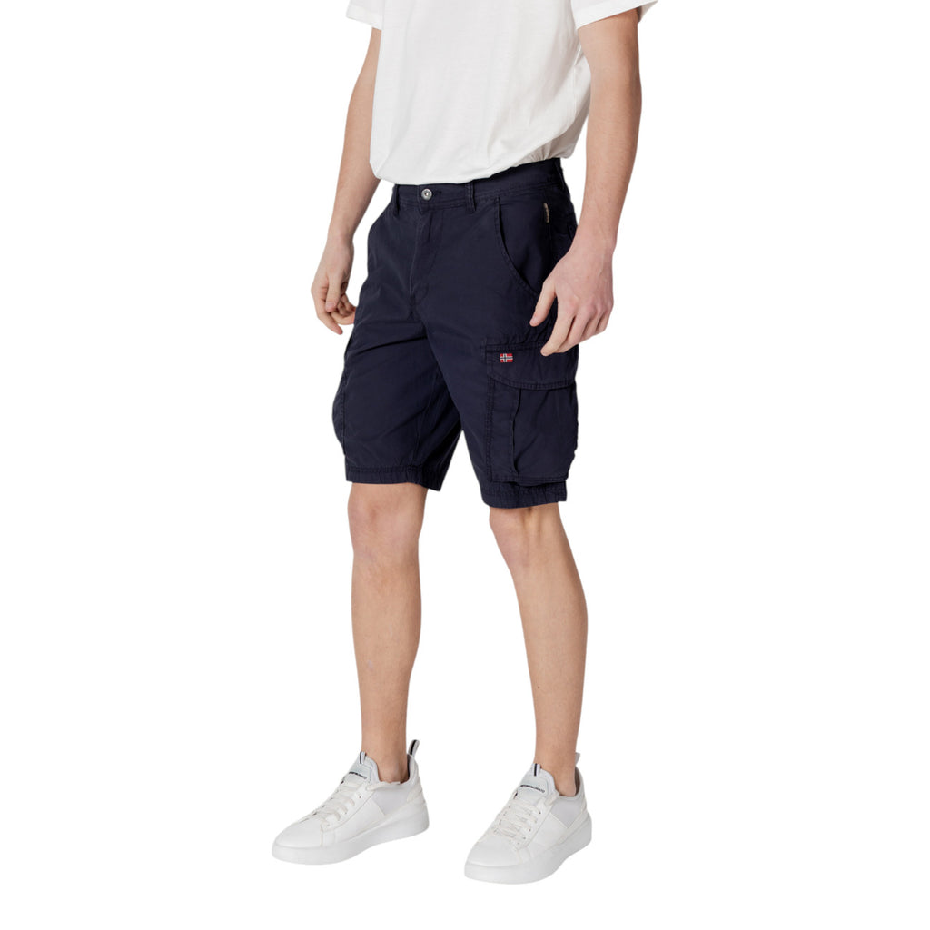 Napapijri Bermuda Uomo Blu 100% cotone