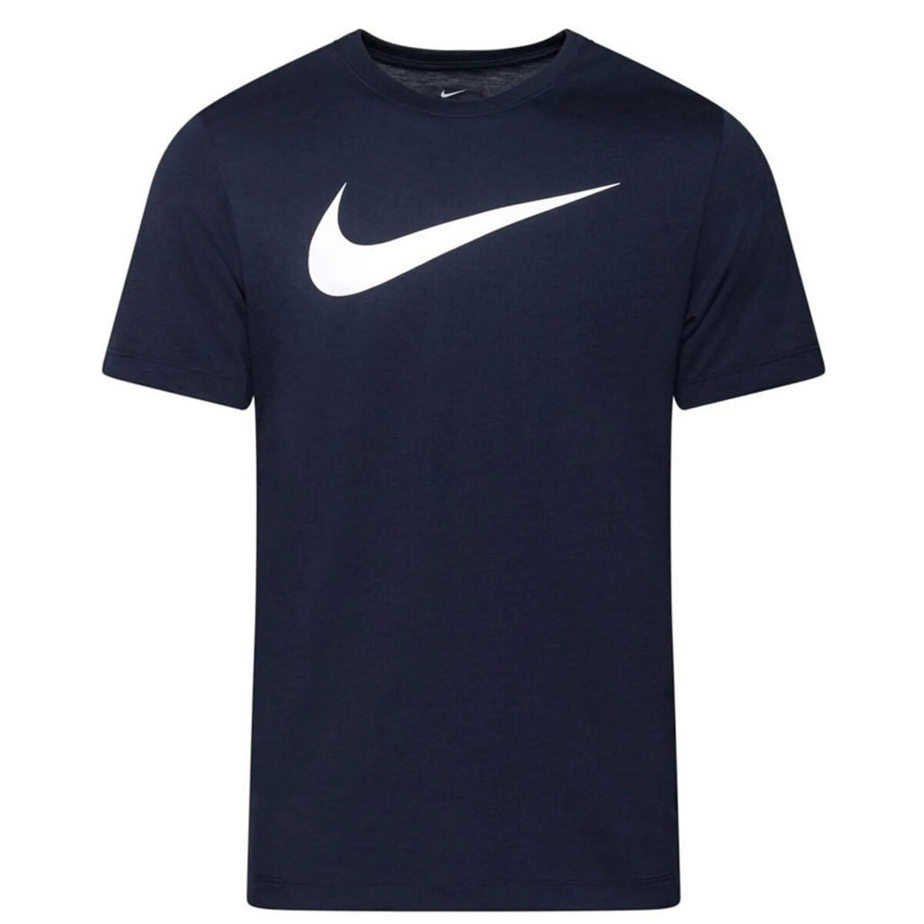 Nike T-shirt Uomo Blu 13% cotone  -75% poliestere  -12% viscosa