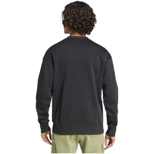 Adidas Felpe Uomo Nero 70% cotone  -30% poliestere