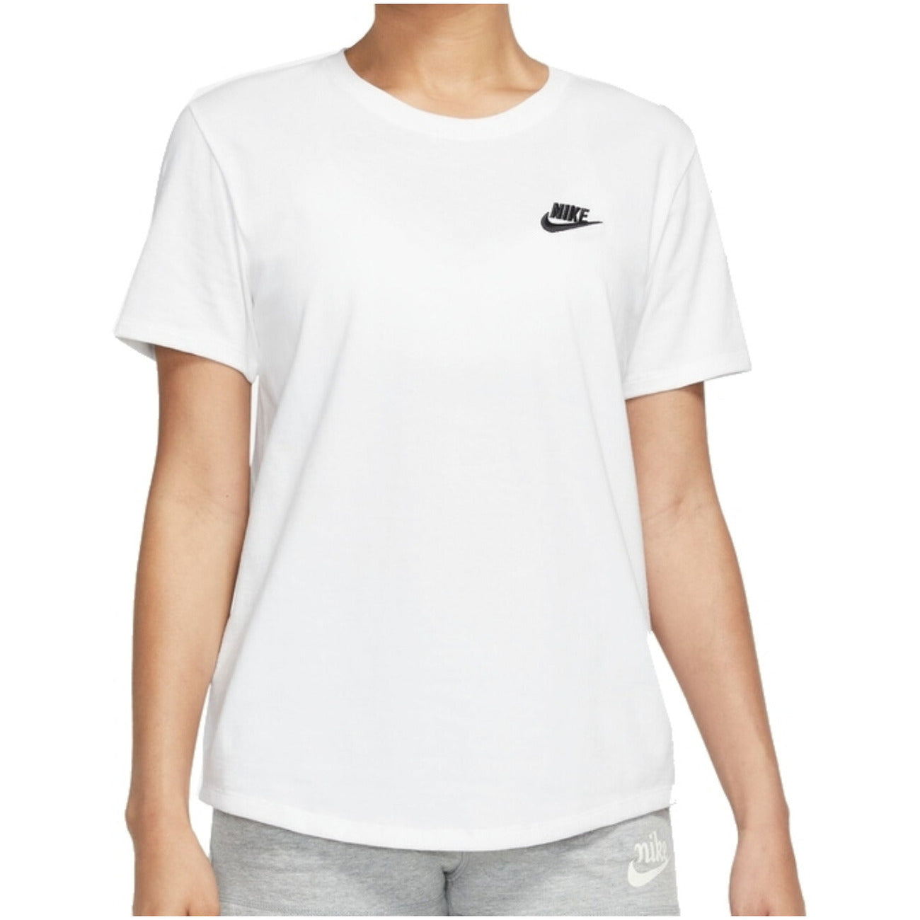 Nike T-shirt Donna Bianco 100% cotone
