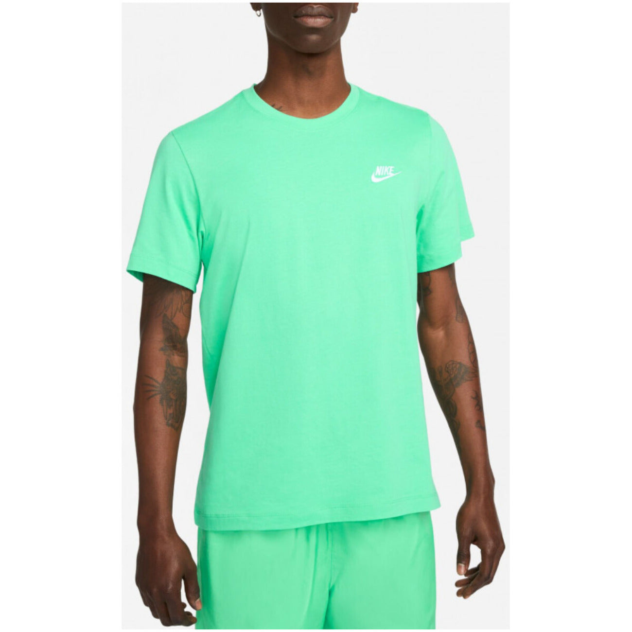 Nike T-shirt Uomo Blu 100% cotone
