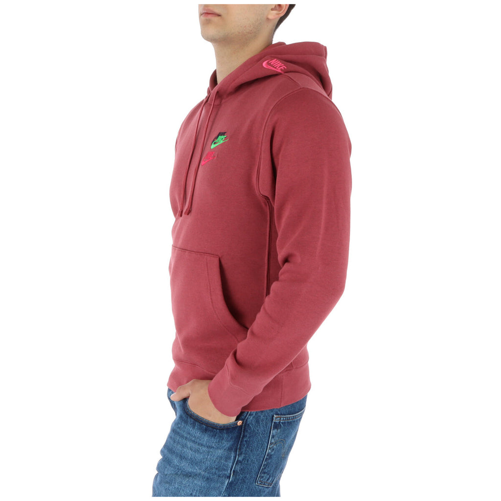 Nike Felpe Uomo Rosa 80% cotone  -20% poliestere