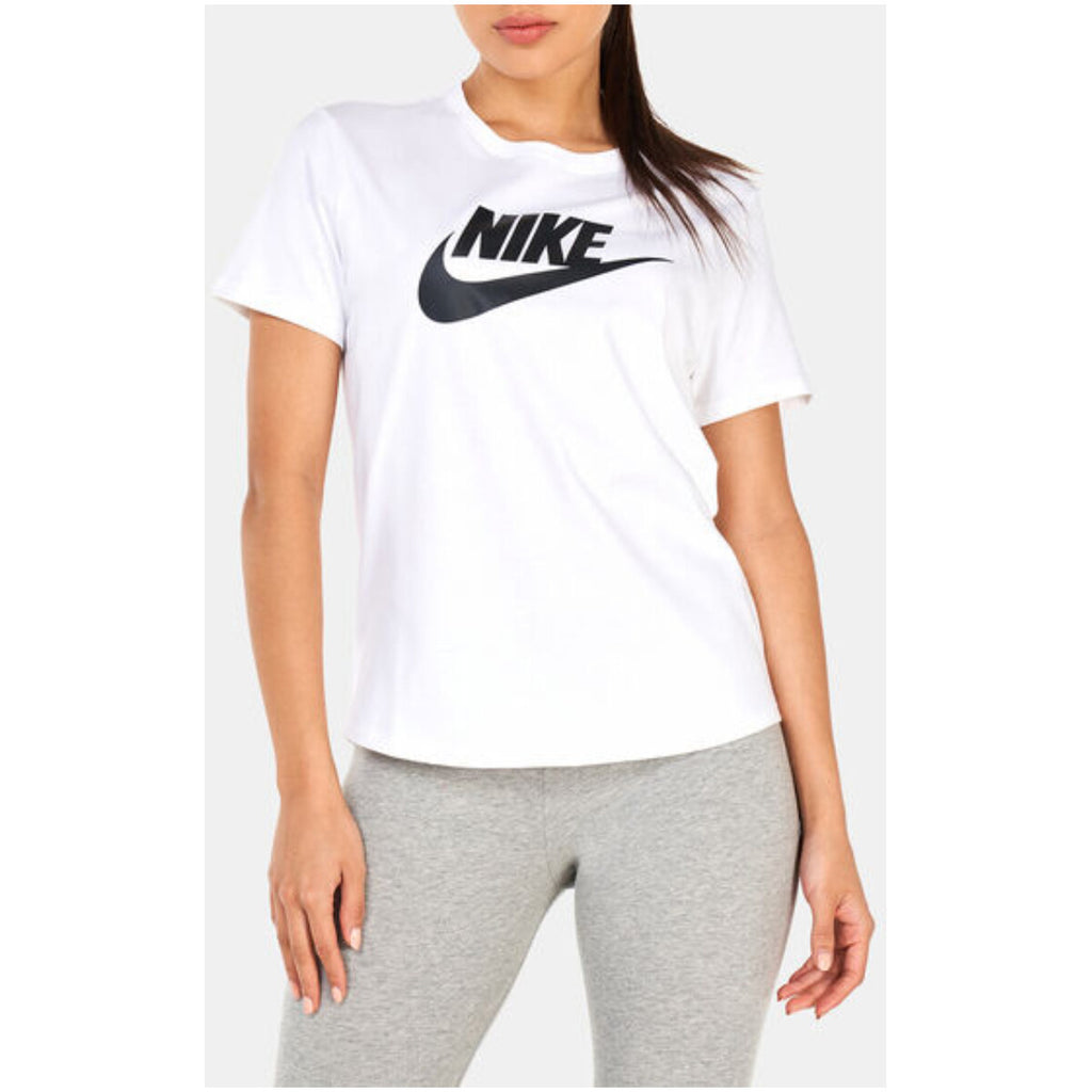 Nike T-shirt Donna Bianco 100% cotone