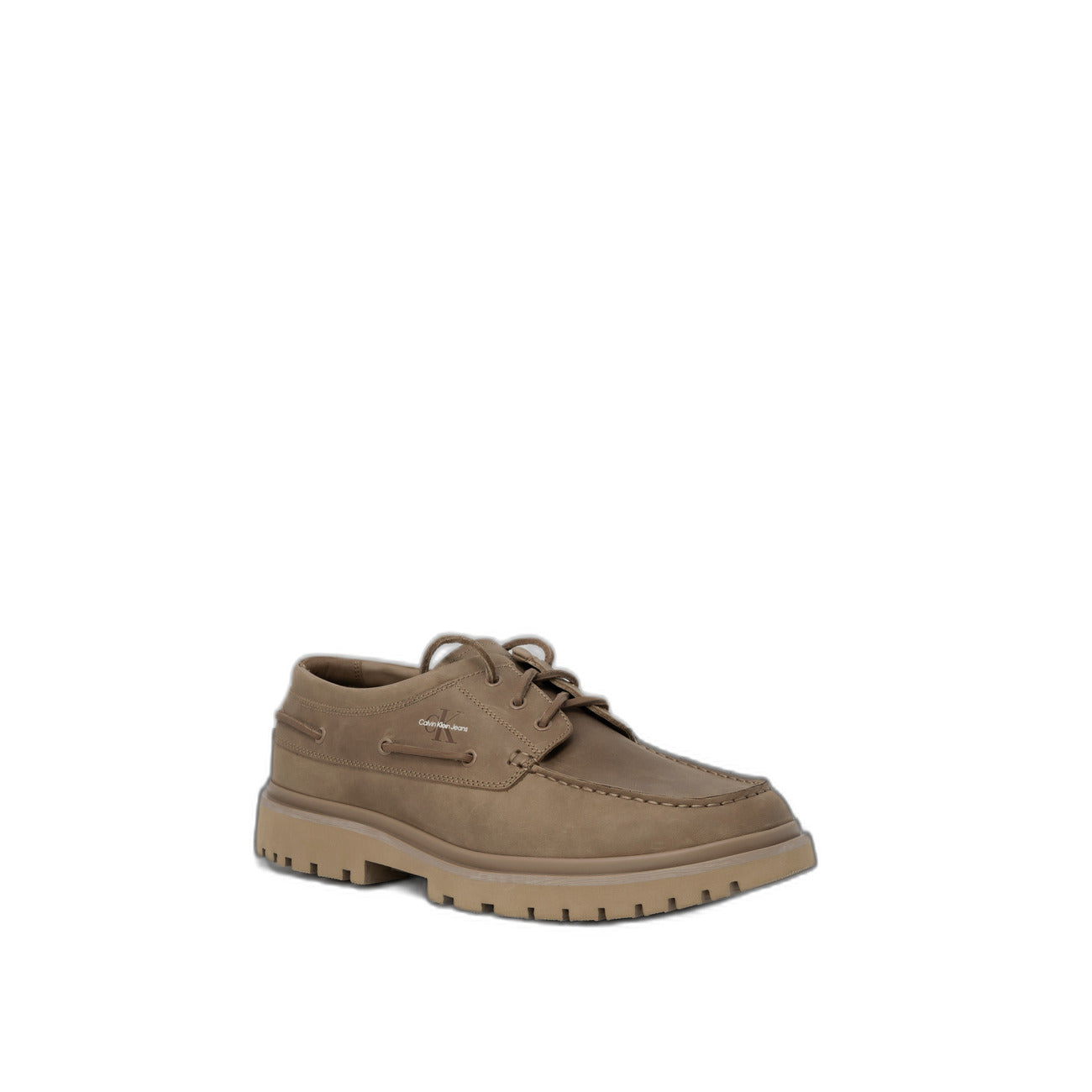 Calvin Klein Scarpe Stringate Uomo Marrone 100% pelle