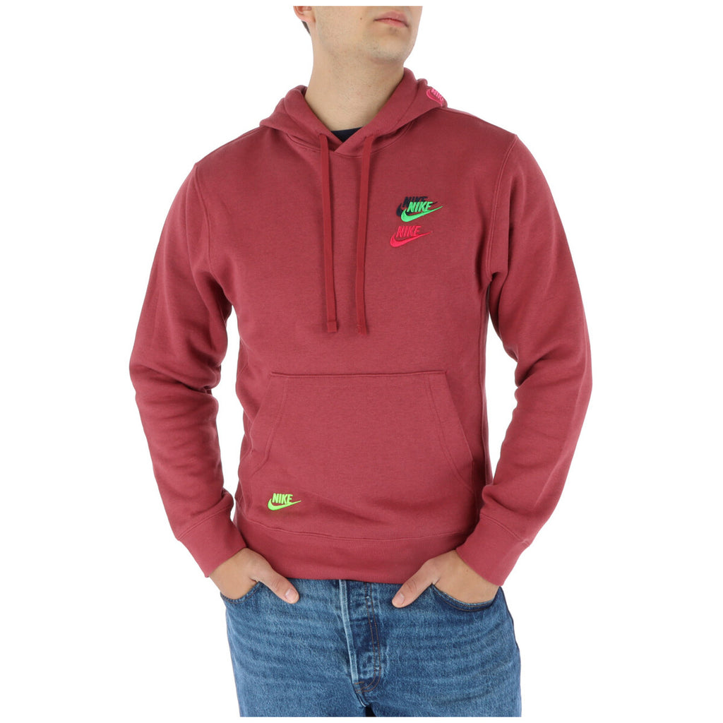 Nike Felpe Uomo Rosa 80% cotone  -20% poliestere