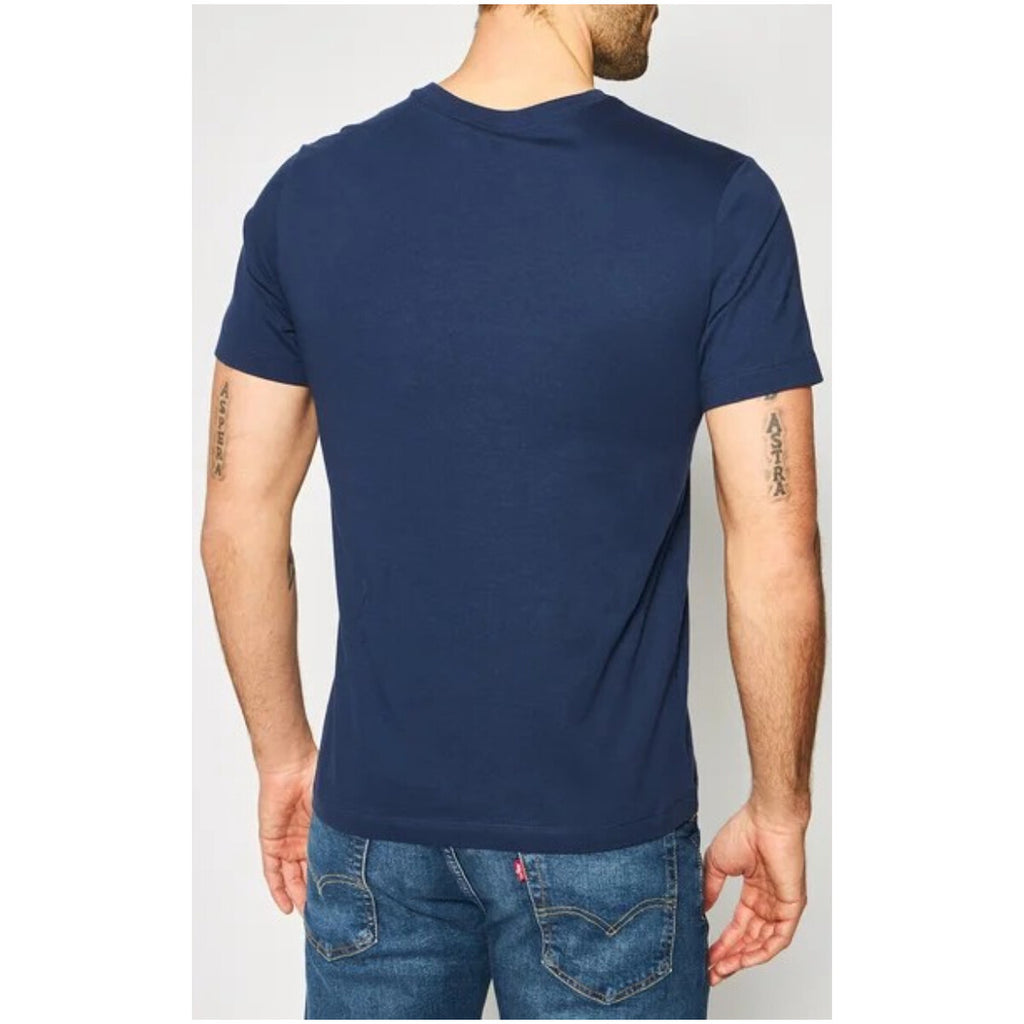 Nike T-shirt Uomo Blu 100% cotone