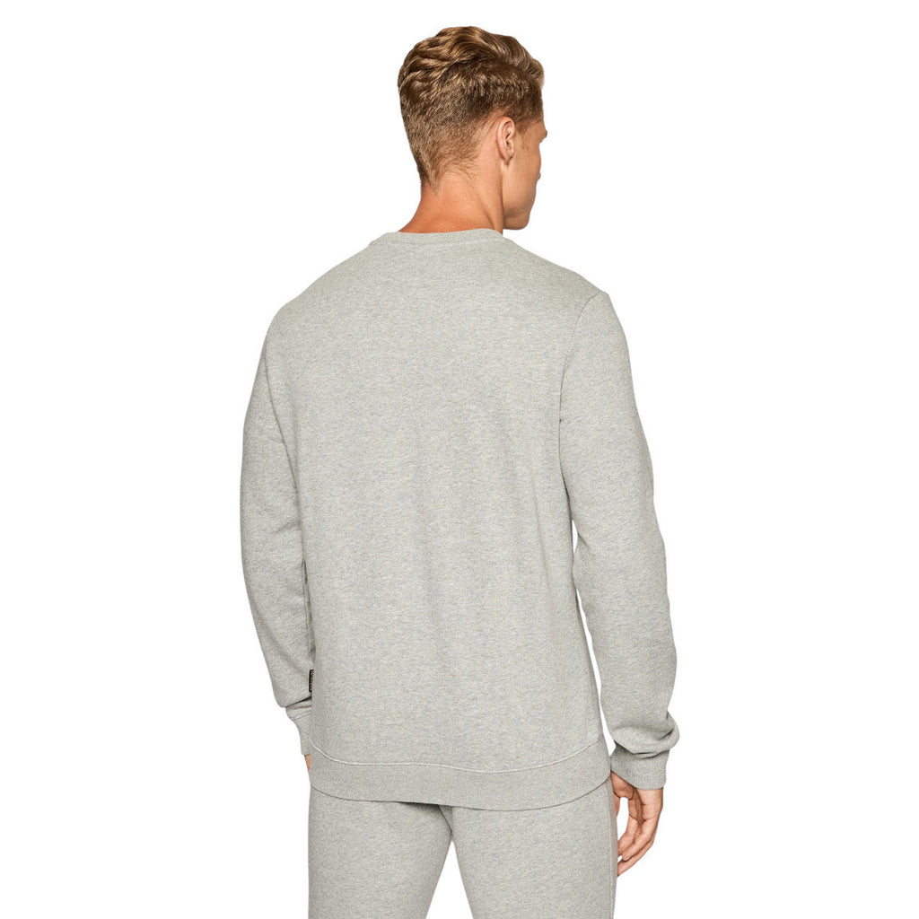 Napapijri Felpe Uomo Grigio 80% cotone  -20% poliestere